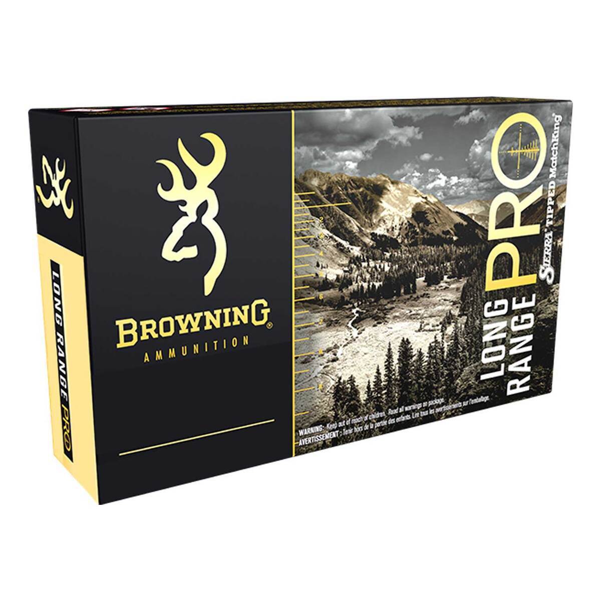 Browning Long Range Pro 308 Winchester 168gr Rifle Ammo - 20 Rounds Browning Long Range Pro 308 Winchester 168gr Rifle Ammo - 20 Rounds