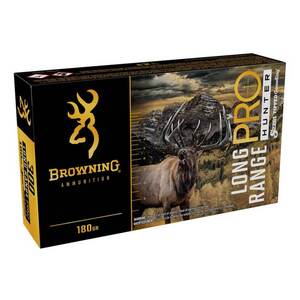 Browning Long Range Pro Hunter 300 WSM (Winchester Short Mag) 180gr Rifle Ammo - 20 Rounds