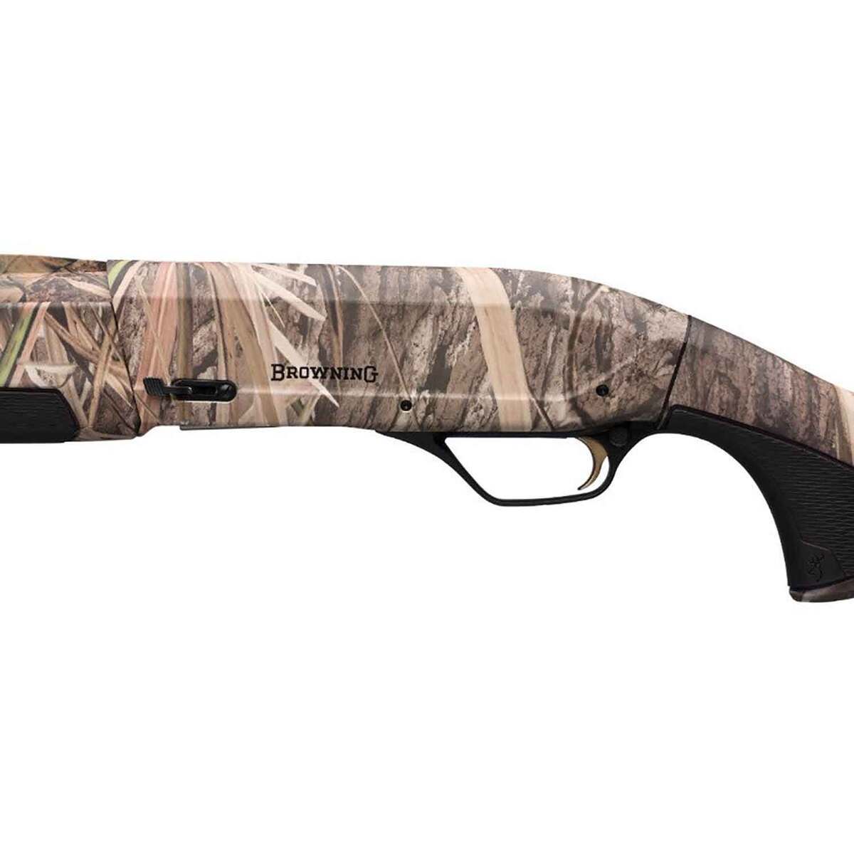 Browning Max II Mossy Oak Shadow Grass Habitat 12 Gauge 3in Semi Automatic Shotgun - 26in - Camo Browning Max II Mossy Oak Shadow Grass Habitat 12 Gauge 3in Semi Automatic Shotgun - 26in - Camo