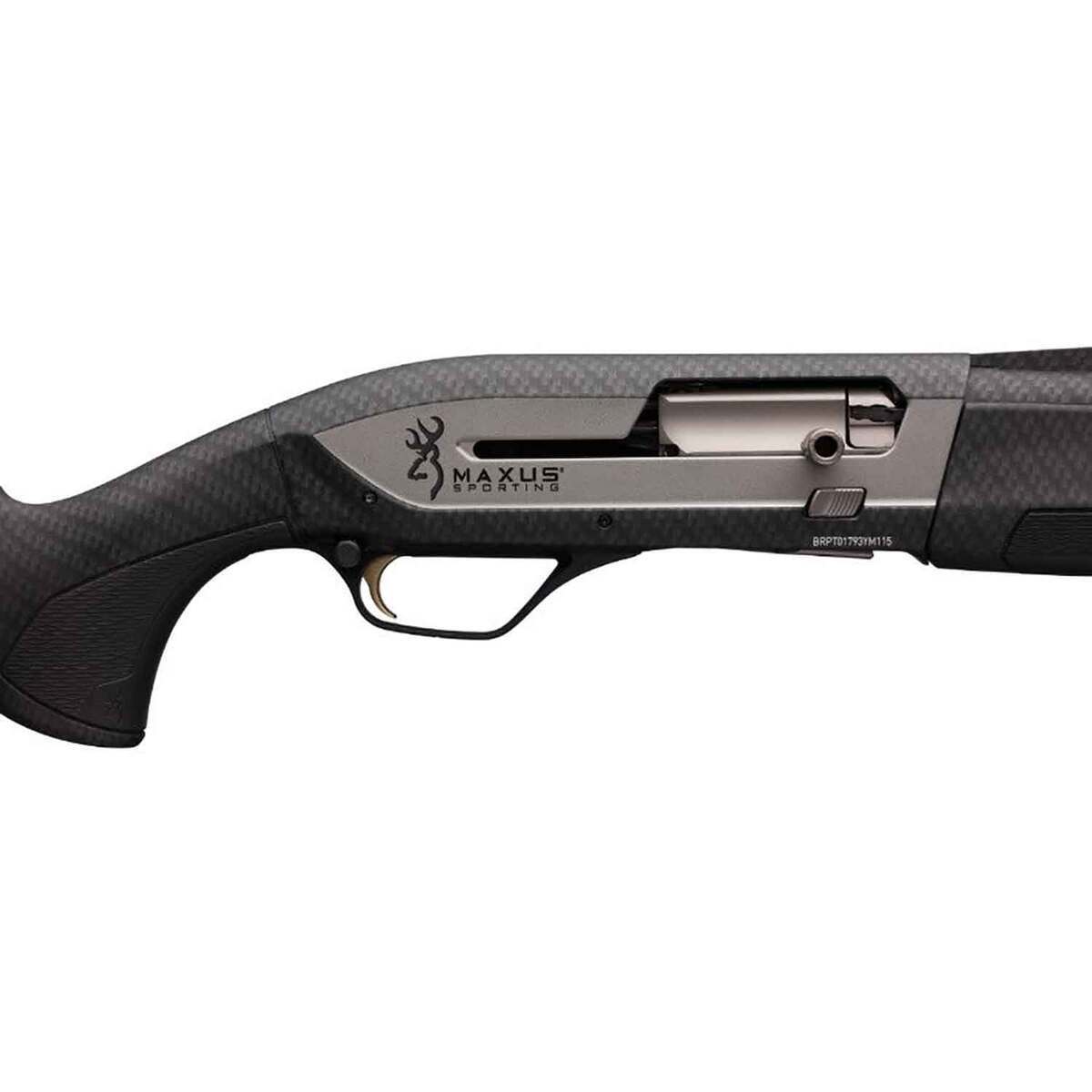 Browning Max II Sporting Carbon Fiber Satin Black 12 Gauge 3in Semi Automatic Shotgun - 28in - Black Browning Max II Sporting Carbon Fiber Satin Black 12 Gauge 3in Semi Automatic Shotgun - 28in - Black