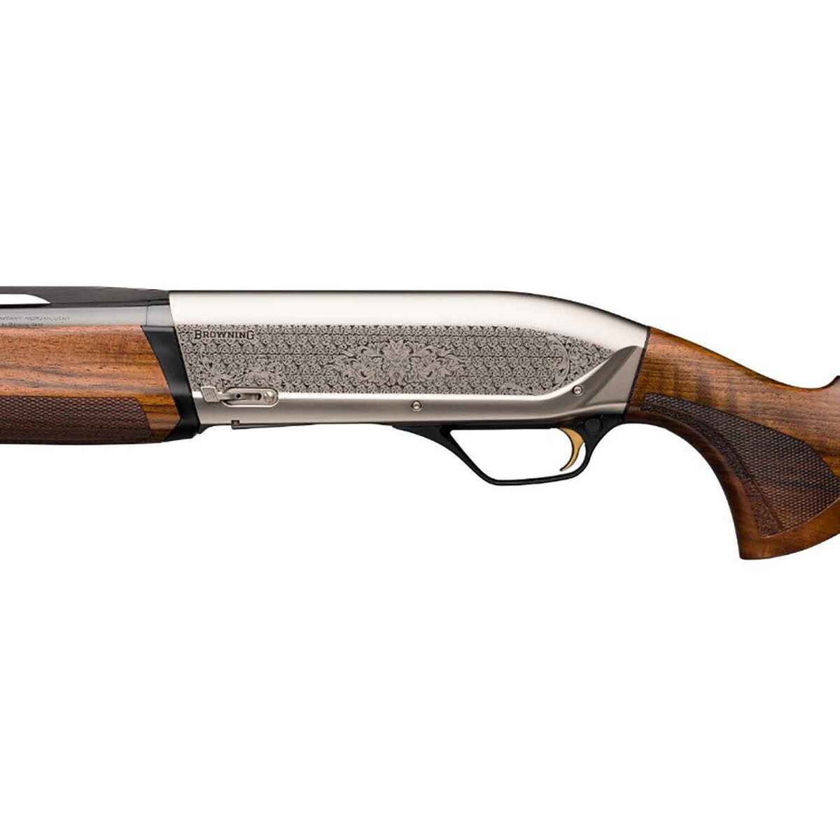 Browning Max II Ultimate Grade III Oiled Walnut 12 Gauge 3in Semi Automatic Shotgun - 26in - Brown Browning Max II Ultimate Grade III Oiled Walnut 12 Gauge 3in Semi Automatic Shotgun - 26in - Brown