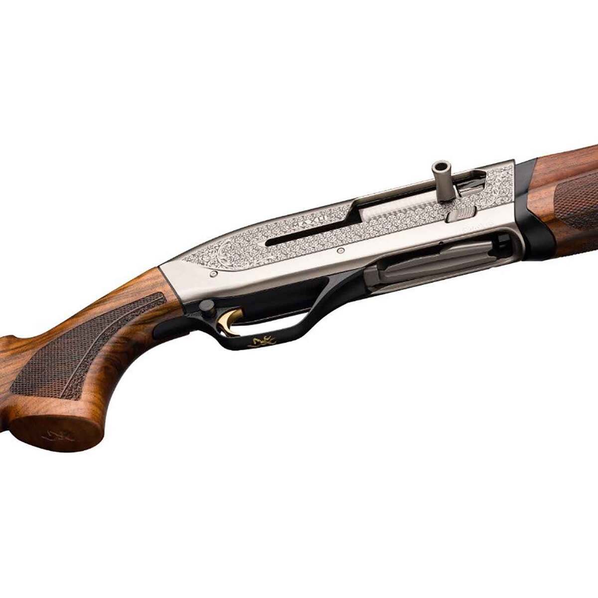 Browning Max II Ultimate Grade III Oiled Walnut 12 Gauge 3in Semi Automatic Shotgun - 26in - Brown Browning Max II Ultimate Grade III Oiled Walnut 12 Gauge 3in Semi Automatic Shotgun - 26in - Brown
