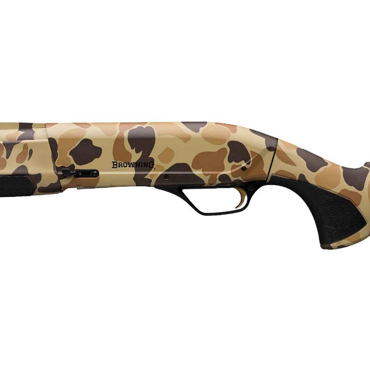 Browning Max II Vintage Tan 12 Gauge 3-1/2in Semi Automatic Shotgun - 26in - Camo Browning Max II Vintage Tan 12 Gauge 3-1/2in Semi Automatic Shotgun - 26in - Camo