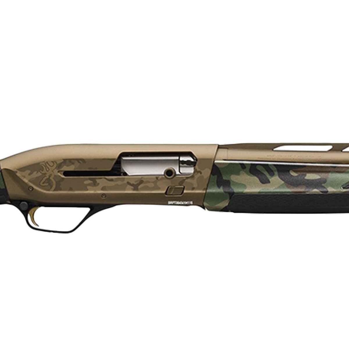 Browning Max II Wicked Wing 12 Gauge 3-1/2in Burnt Bronze Cerakote Semi Automatic Shotgun - 28in - Camo Browning Max II Wicked Wing 12 Gauge 3-1/2in Burnt Bronze Cerakote Semi Automatic Shotgun - 28in - Camo