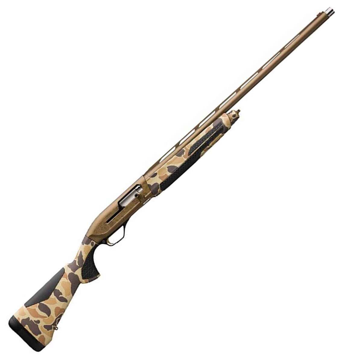 Browning Max II Wicked Wing Vintage Tan 12 Gauge 3-1/2in Semi Automatic Shotgun - 28in - Camo Browning Max II Wicked Wing Vintage Tan 12 Gauge 3-1/2in Semi Automatic Shotgun - 28in - Camo