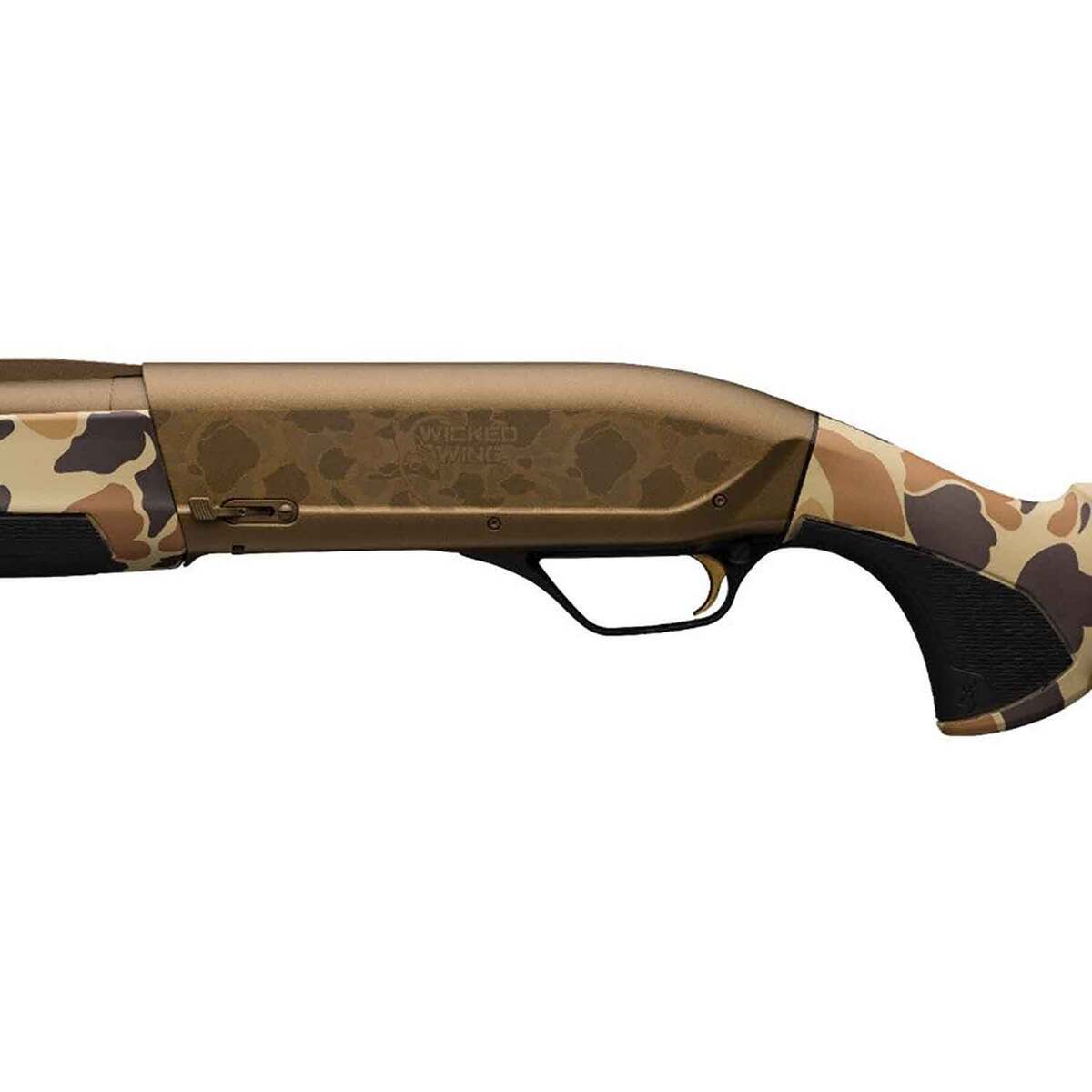 Browning Max II Wicked Wing Vintage Tan 12 Gauge 3-1/2in Semi Automatic Shotgun - 28in - Camo Browning Max II Wicked Wing Vintage Tan 12 Gauge 3-1/2in Semi Automatic Shotgun - 28in - Camo