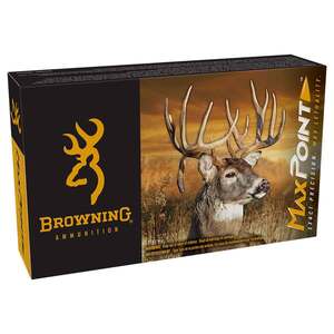 Browning Max Point 6.8mm Western 170gr PT Rifle Ammo - 20 Rounds