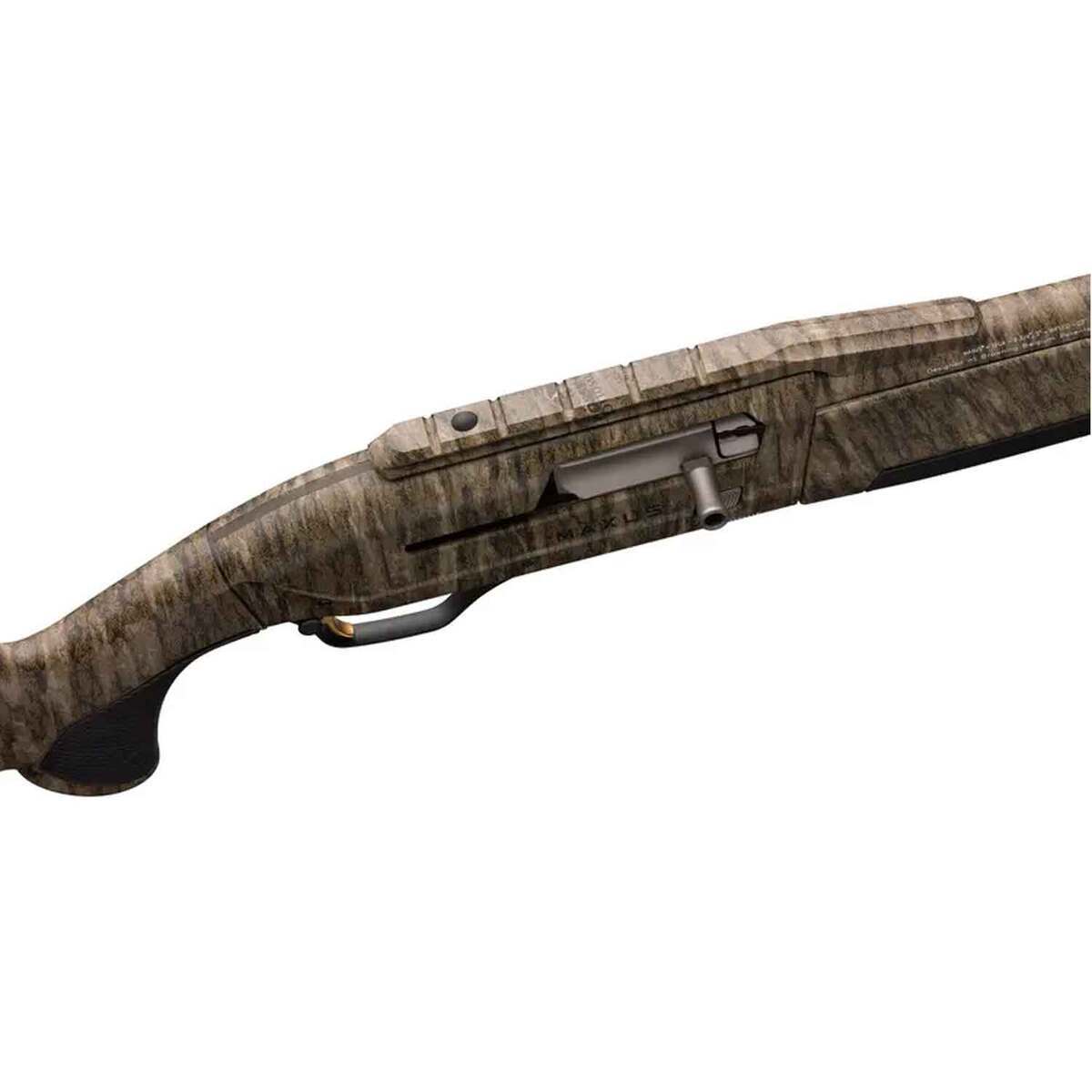 Browning Maxus II Rifled Deer Mossy Oak Bottomlands 12 Gauge 3in Semi Automatic Shotgun - 22in - Camo Browning Maxus II Rifled Deer Mossy Oak Bottomlands 12 Gauge 3in Semi Automatic Shotgun - 22in - Camo