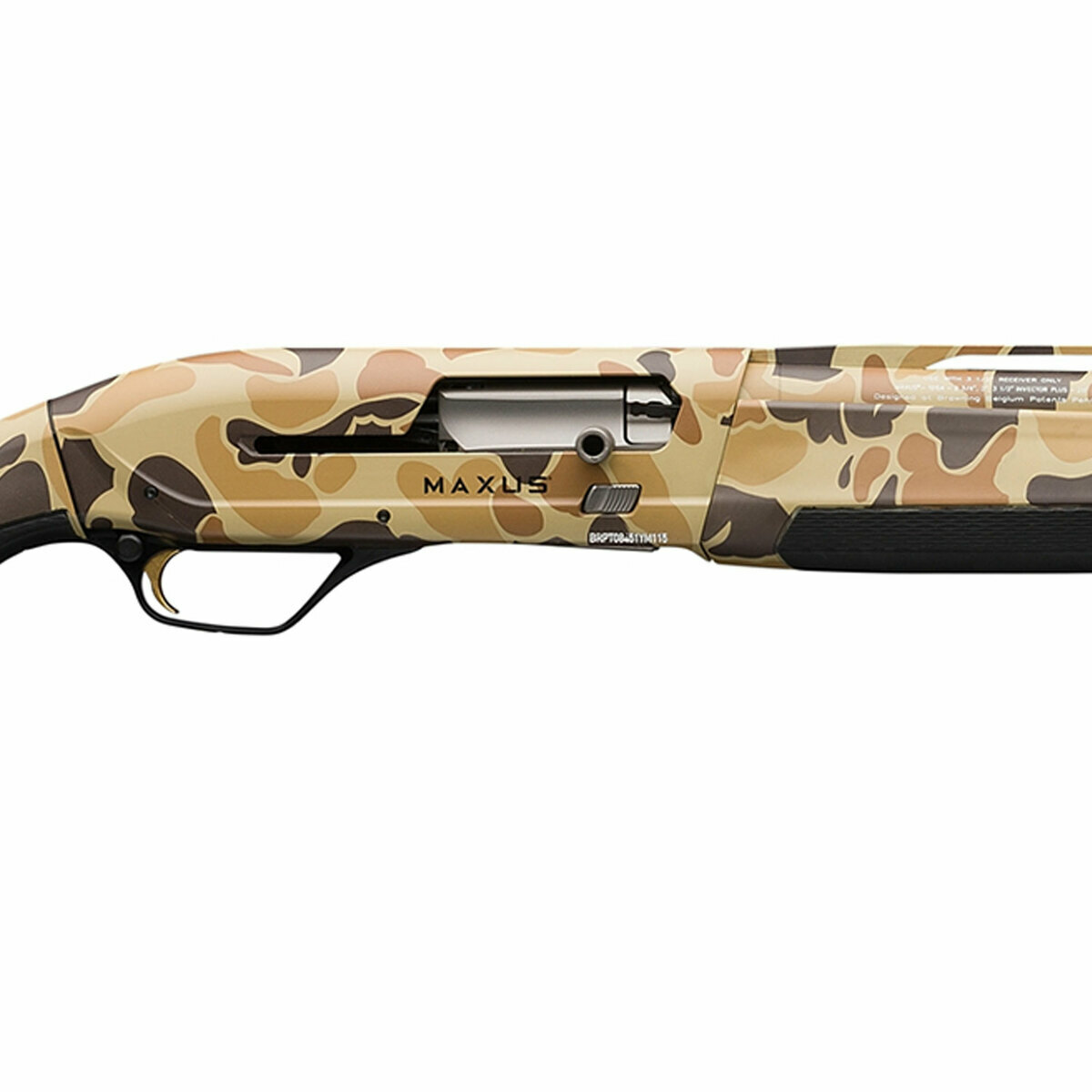Browning Maxus II Vintage Tan Camo 12 Gauge 3.5in Semi Automatic Shotgun - Vintage Tan Camo Browning Maxus II Vintage Tan Camo 12 Gauge 3.5in Semi Automatic Shotgun - Vintage Tan Camo