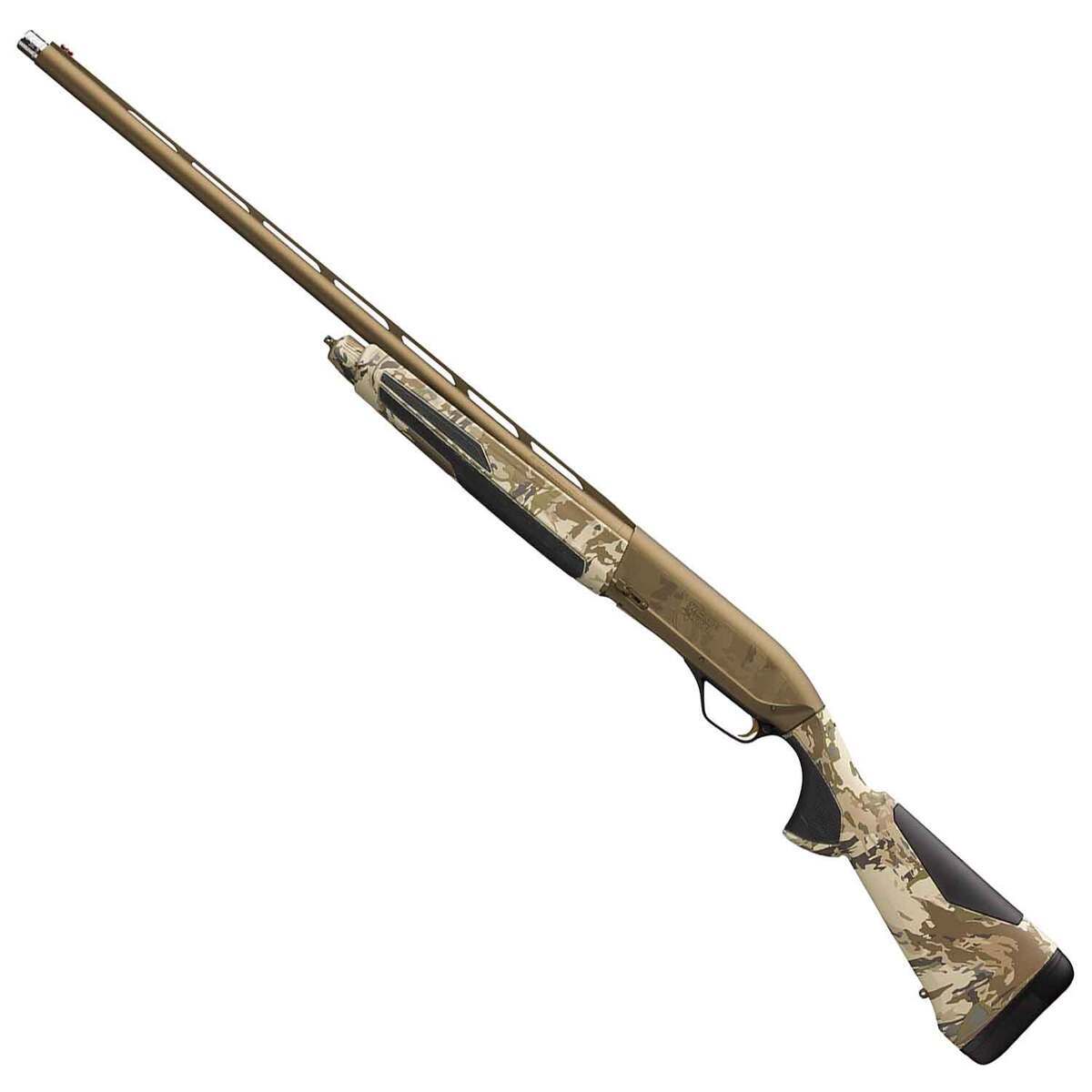 Browning Maxus II Wicked Wing Burnt Bronze Cerakote 12 Gauge 3-1/2in Semi Automatic Shotgun - 26in - Camo Browning Maxus II Wicked Wing Burnt Bronze Cerakote 12 Gauge 3-1/2in Semi Automatic Shotgun - 26in - Camo
