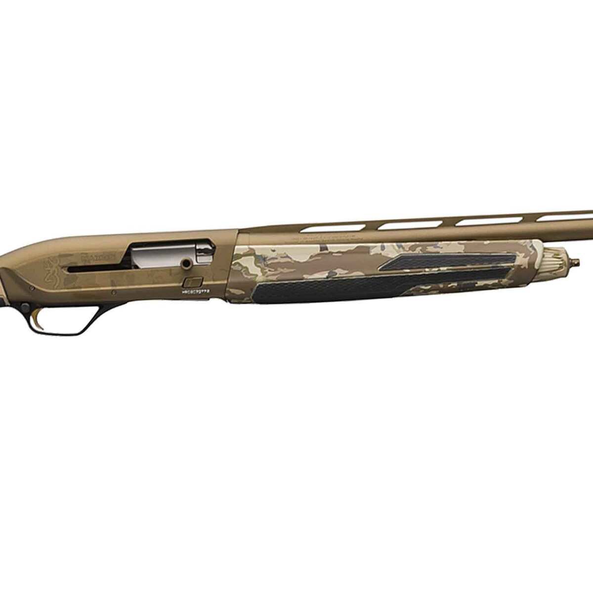 Browning Maxus II Wicked Wing Burnt Bronze Cerakote 12 Gauge 3-1/2in Semi Automatic Shotgun - 26in - Camo Browning Maxus II Wicked Wing Burnt Bronze Cerakote 12 Gauge 3-1/2in Semi Automatic Shotgun - 26in - Camo