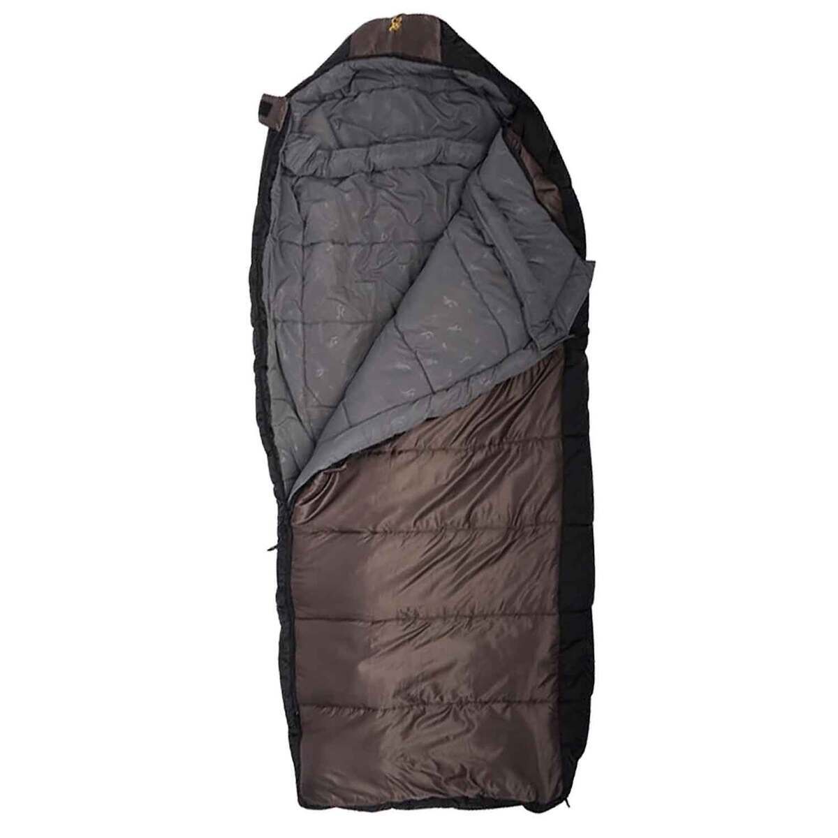 Browning McKinley Oversized Semi Rectangular Sleeping Bag - Brown Browning McKinley Oversized Semi Rectangular Sleeping Bag - Brown