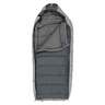 Browning McKinley 0 Degree Oversized Semi Rectangular Sleeping Bag - Charcoal/Gray - Charcoal/Gray Oversized