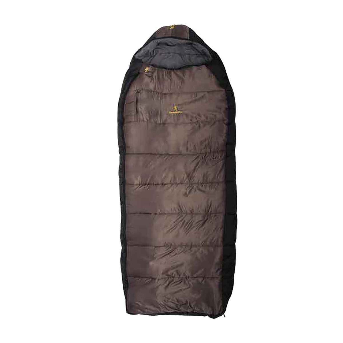 Browning McKinley Oversized Semi Rectangular Sleeping Bag - Brown Browning McKinley Oversized Semi Rectangular Sleeping Bag - Brown