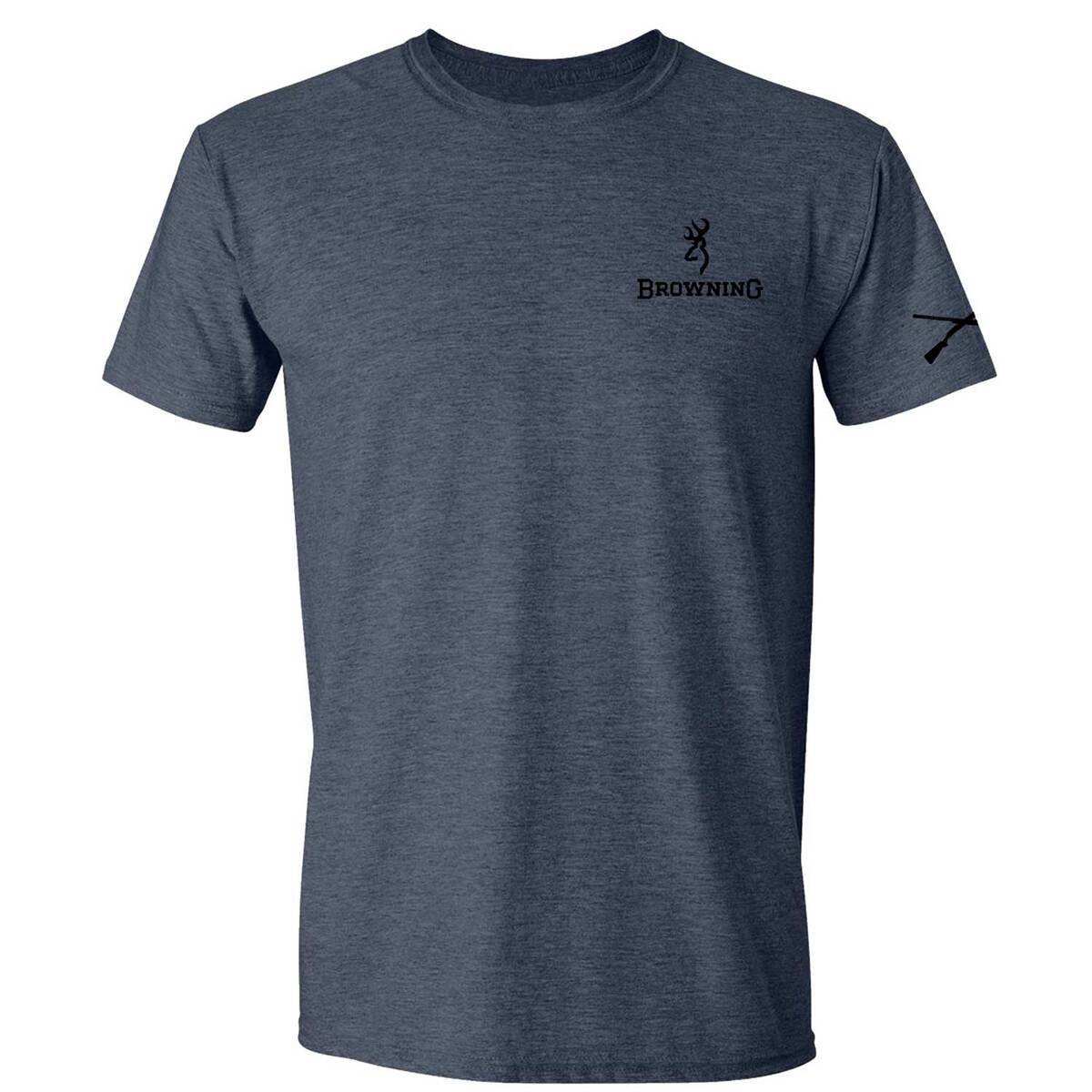 Browning Men's Distressed Eagle Graphic Short Sleeve Casual Shirt Browning Men's Distressed Eagle Graphic Short Sleeve Casual Shirt