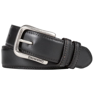 Browning Men's Embroidered Leather Belt