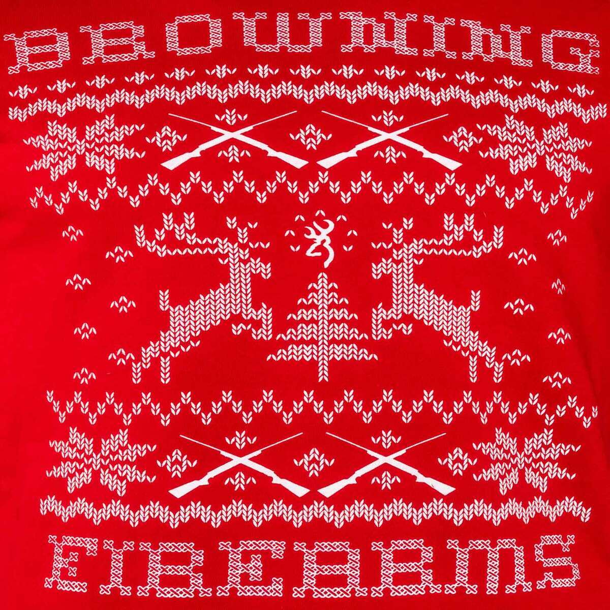 Browning Men's Firearms Snowflake Sweatshirt Browning Men's Firearms Snowflake Sweatshirt