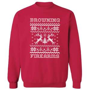 Browning Men's Firearms Snowflake Sweatshirt