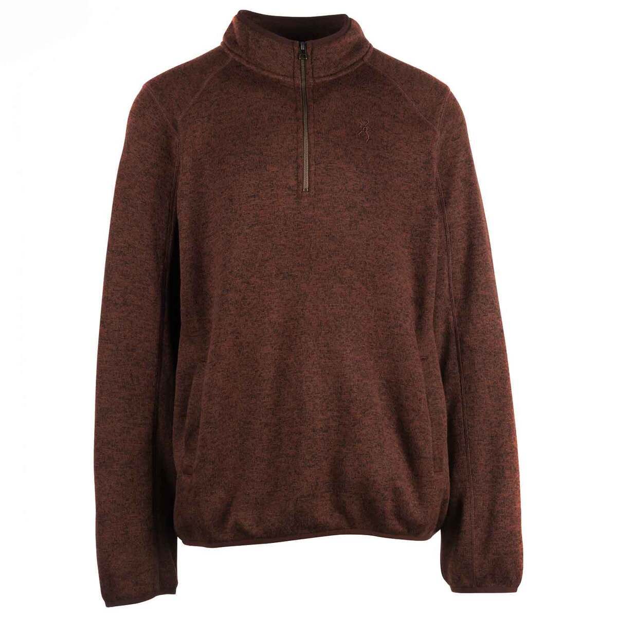 Browning Men's Jaxon Quarter Zip Sweater Browning Men's Jaxon Quarter Zip Sweater