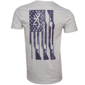 Browning Men's Rifle Flag Short Sleeve Shirt | Sportsman's Warehouse