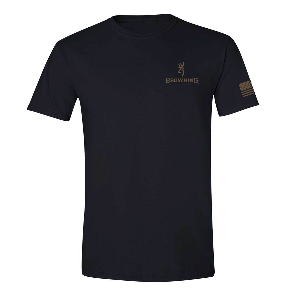 Browning Men's SA-22 Flag Graphic Short Sleeve Casual Shirt Browning Men's SA-22 Flag Graphic Short Sleeve Casual Shirt