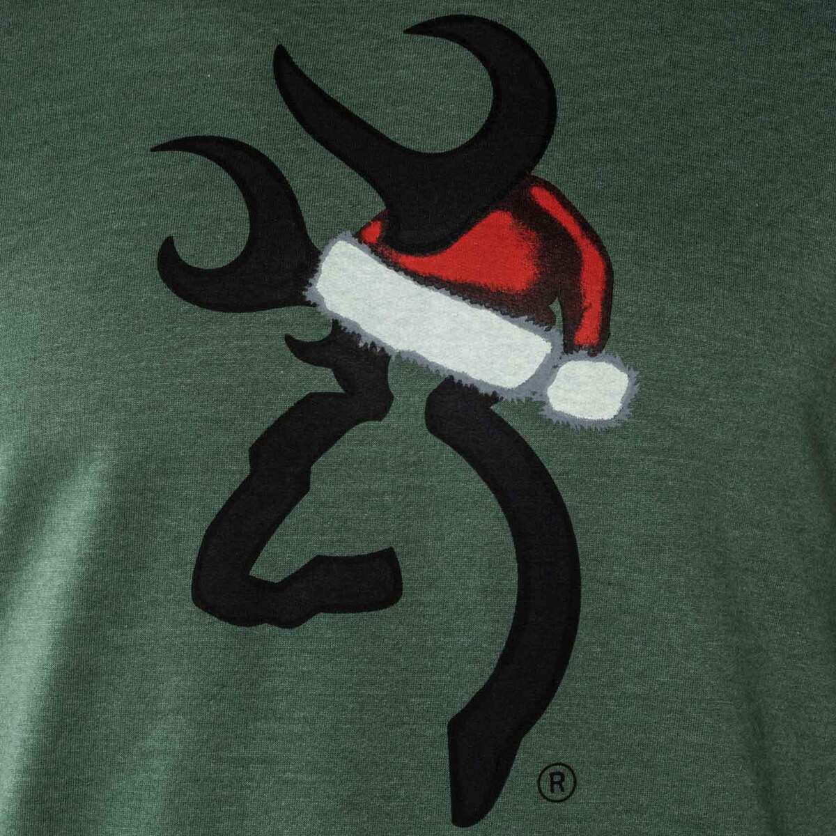 Browning Men's Santa Buckmark Sweatshirt Browning Men's Santa Buckmark Sweatshirt