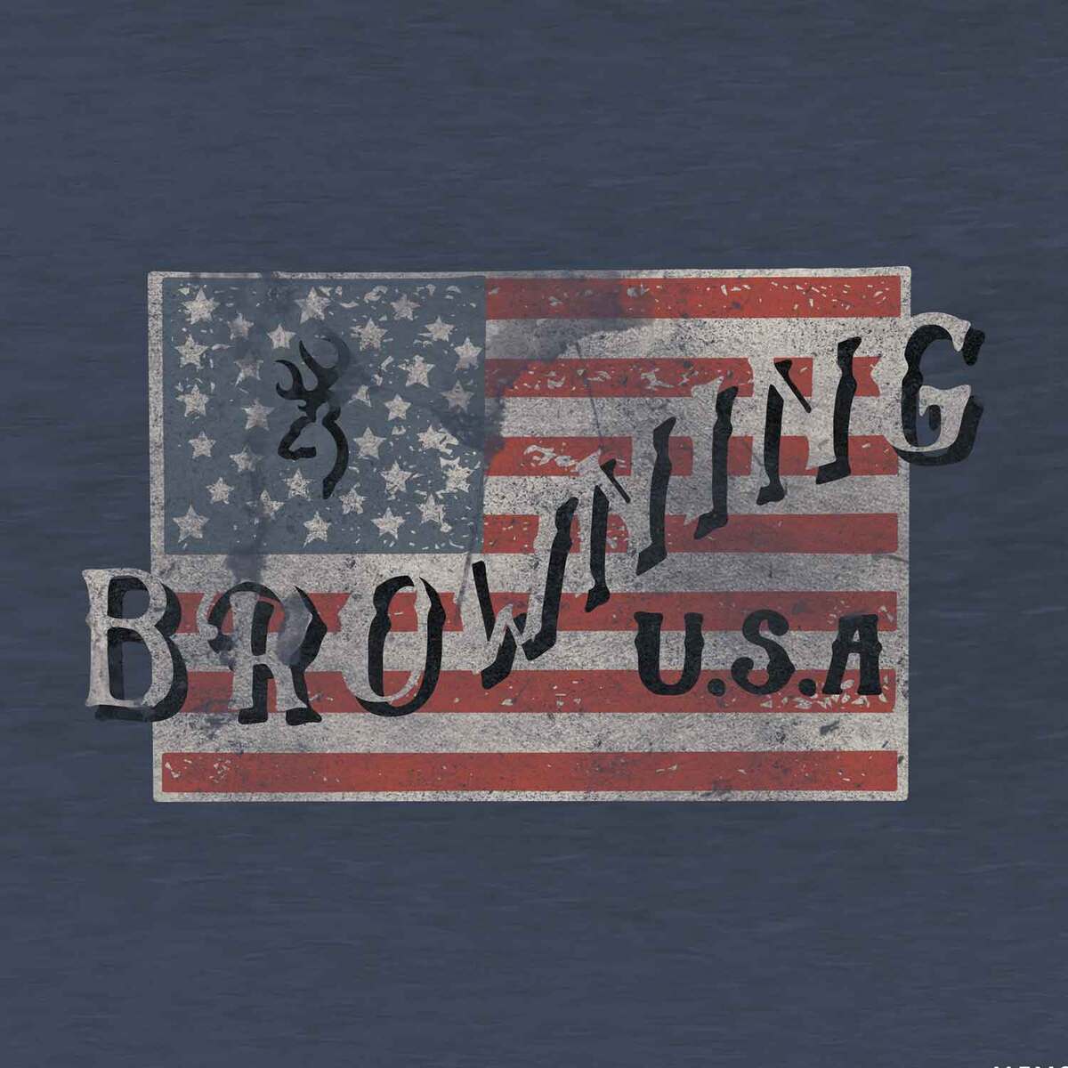 Browning Men's Scroll Buckmark Flag Short Sleeve Casual Shirt Browning Men's Scroll Buckmark Flag Short Sleeve Casual Shirt