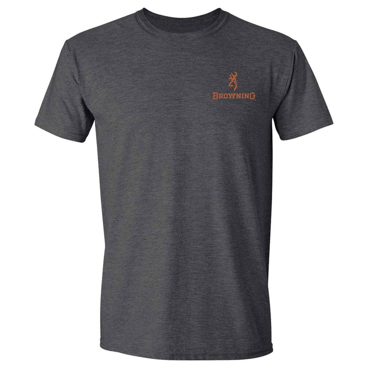Browning Men's Shotgun Shell Buckmark Short Sleeve Casual Shirt Browning Men's Shotgun Shell Buckmark Short Sleeve Casual Shirt