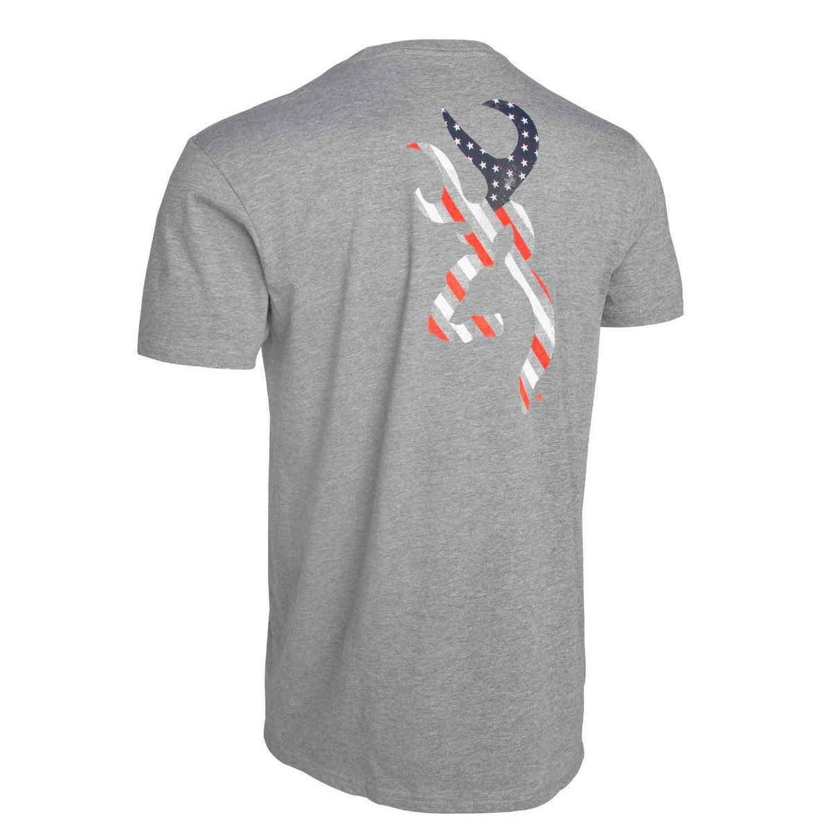 Browning Men's Stars And Stripes Short Sleeve Shirt Browning Men's Stars And Stripes Short Sleeve Shirt