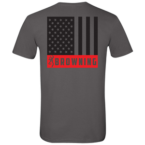 Browning Men's Tonal Flag Short Sleeve Shirt