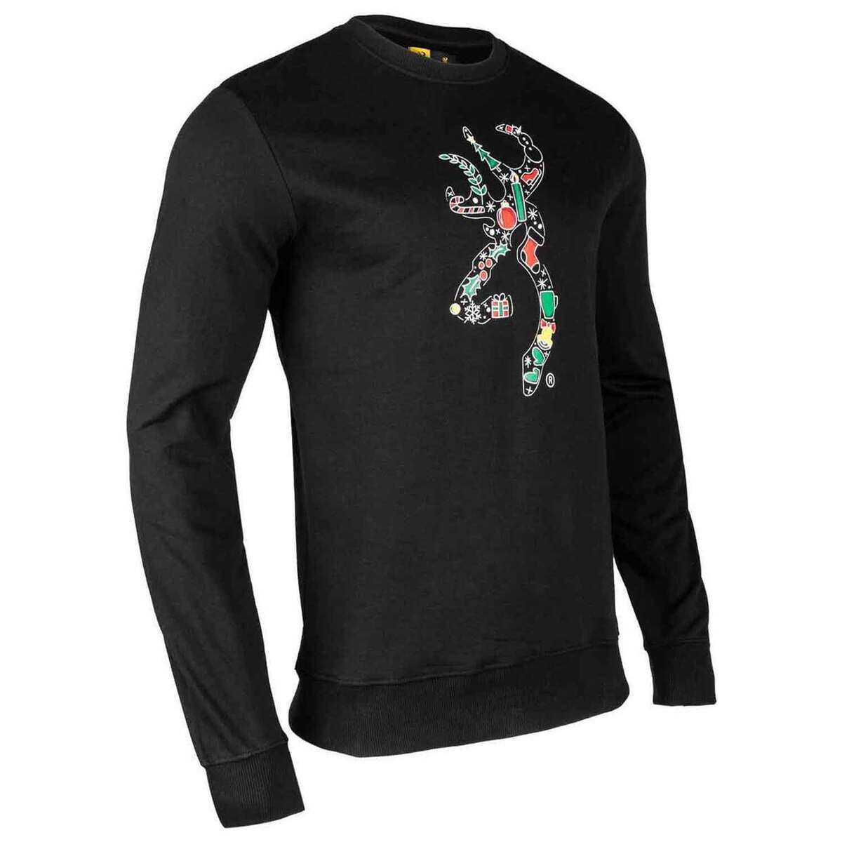 Browning Men's Xmas Buckmark Sweatshirt Browning Men's Xmas Buckmark Sweatshirt
