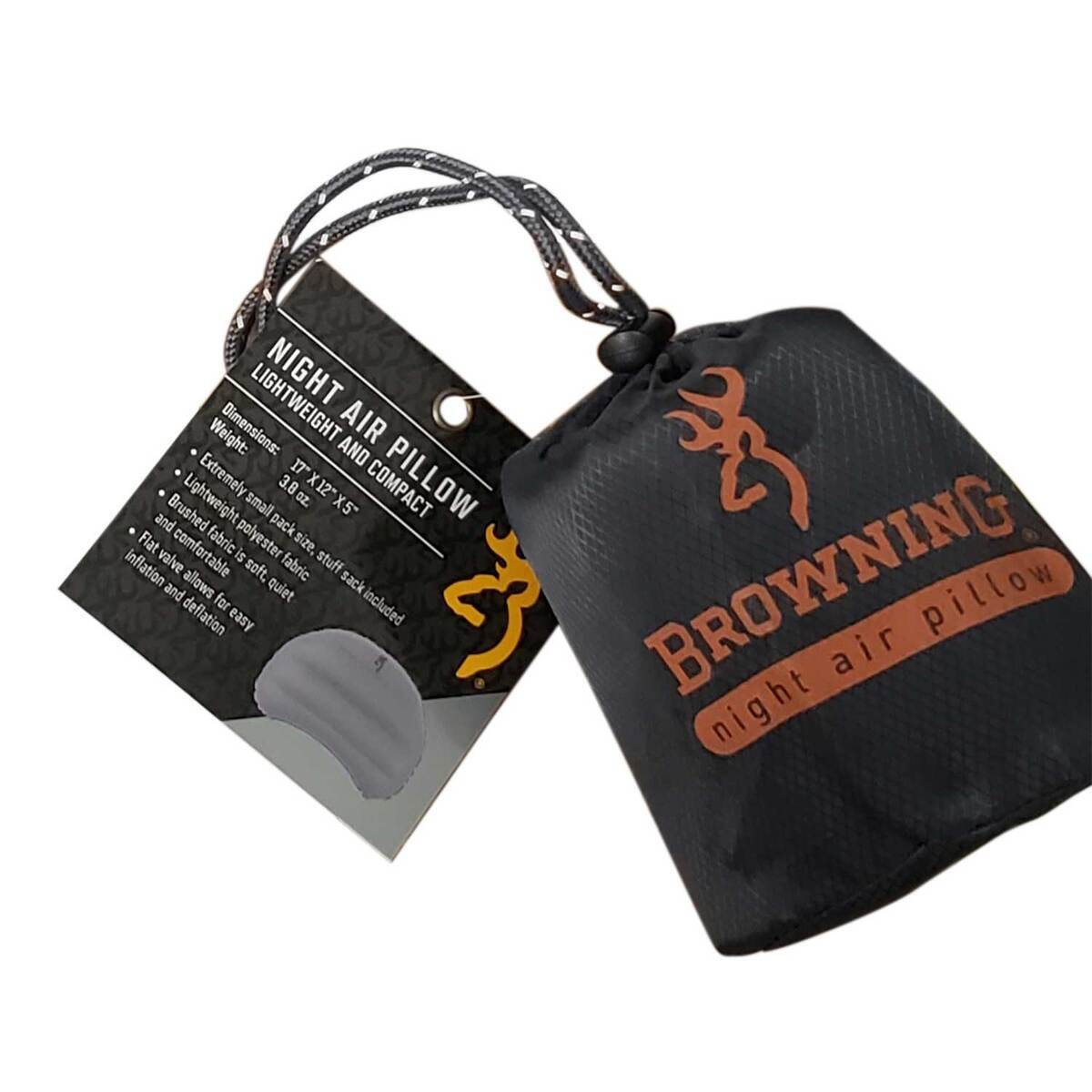 Browning Night Air Pillow - Gray - Gray Browning Night Air Pillow - Gray - Gray
