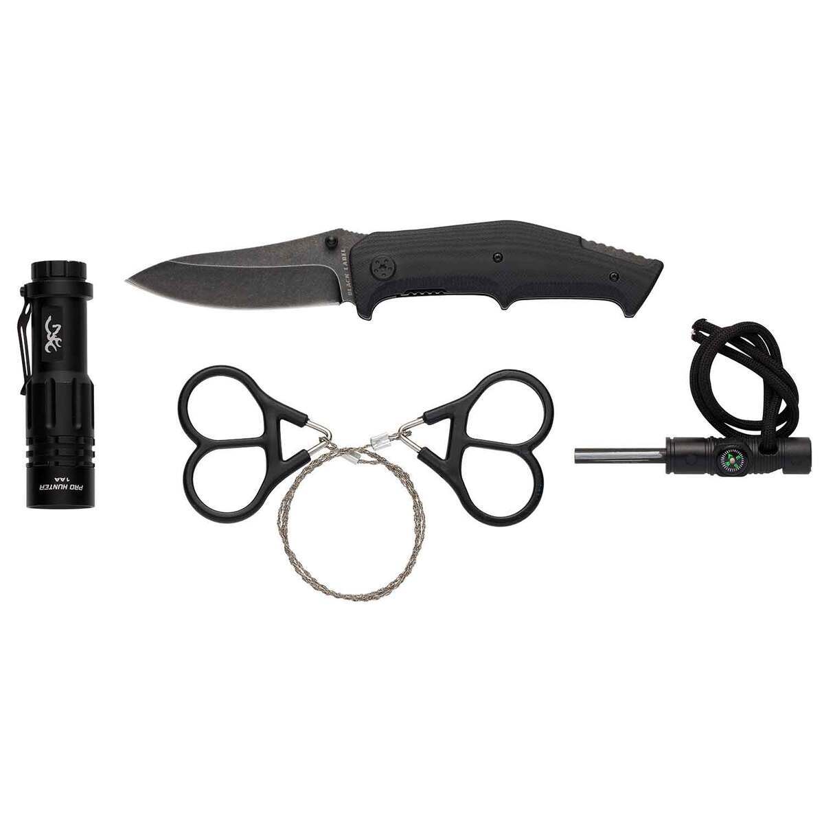 Browning Outdoorsman Survival Kit - Black Browning Outdoorsman Survival Kit - Black