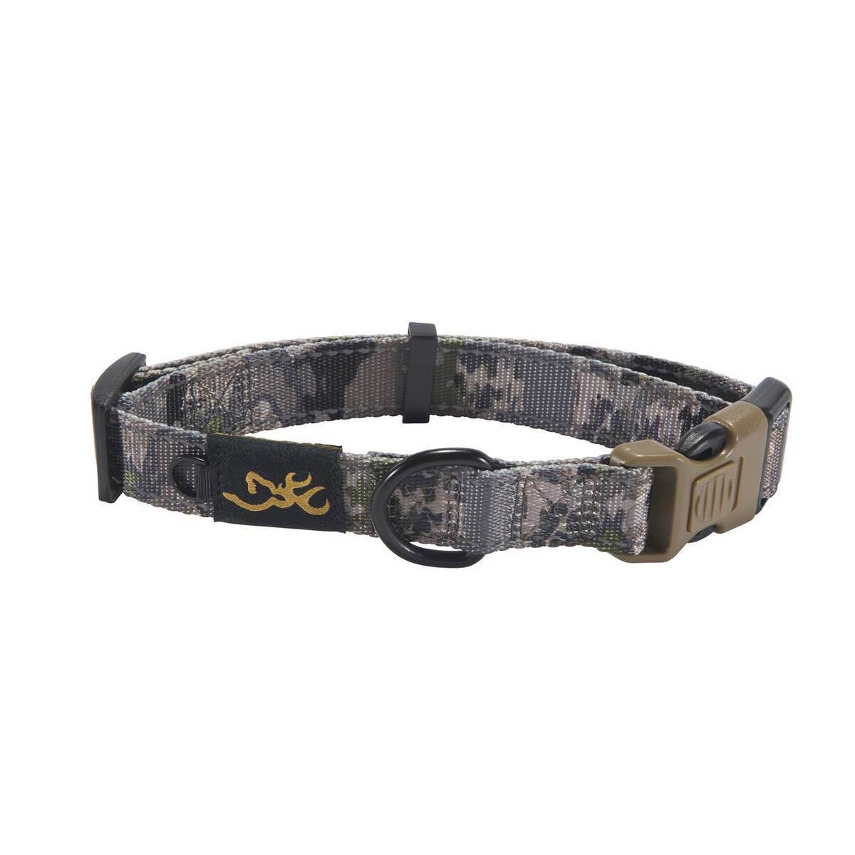 Browning Ovis Classic Webbing Dog Collar - M - Ovis Camo Medium Browning Ovis Classic Webbing Dog Collar - M - Ovis Camo Medium