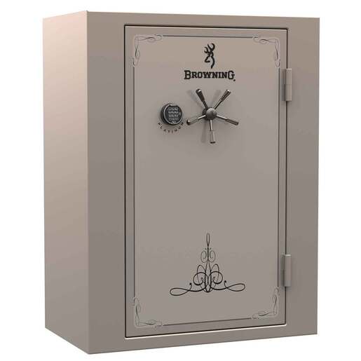 Browning Platinum 49 Gun Safe – Two-Tone Desert Smoke – Gold