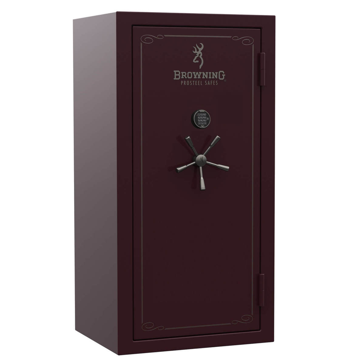 Browning Prosteel 33 Gun Safe - Black Cherry Gloss Finish - Black Cherry Gloss Finish Browning Prosteel 33 Gun Safe - Black Cherry Gloss Finish - Black Cherry Gloss Finish