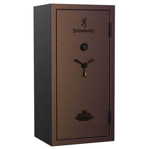 Browning Rawhide Series RW33 33 Gun Safe - Textured Saddle Brown - Brown