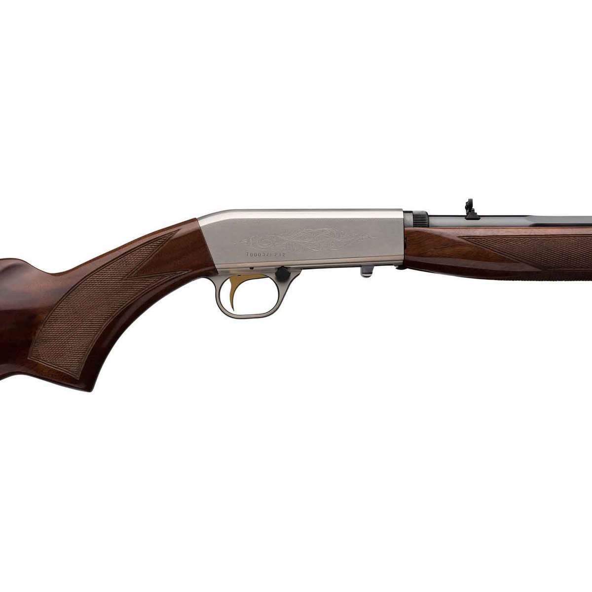 Browning Semi-Auto 22 Grade II Octagon Blued/Walnut Semi Automatic Rifle - 22 Long Rifle - Black/Wood Browning Semi-Auto 22 Grade II Octagon Blued/Walnut Semi Automatic Rifle - 22 Long Rifle - Black/Wood