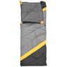 Browning Side by Side 0 Degree Double Wide Sleeping Bag - Gray - Gray Doublewide