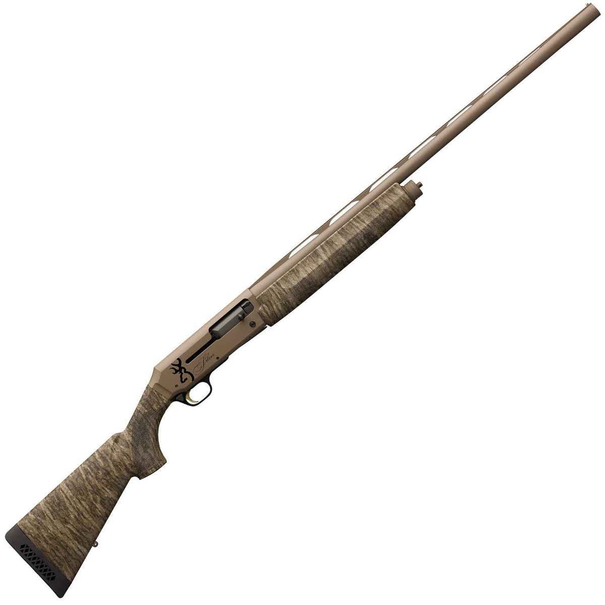 Browning Silver Field FDE/Mossy Oak Bottomland 12 Gauge 3.5in Semi Automatic Shotgun - 26in Browning Silver Field FDE/Mossy Oak Bottomland 12 Gauge 3.5in Semi Automatic Shotgun - 26in