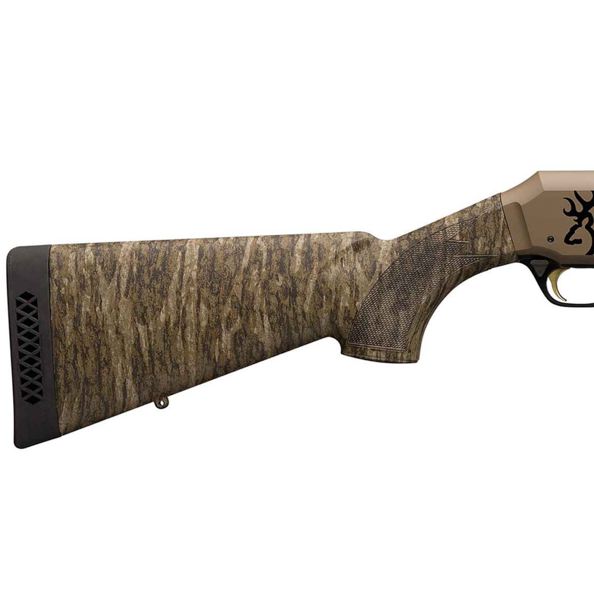 Browning Silver Field FDE/Mossy Oak Bottomland 12 Gauge 3.5in Semi Automatic Shotgun - 26in Browning Silver Field FDE/Mossy Oak Bottomland 12 Gauge 3.5in Semi Automatic Shotgun - 26in