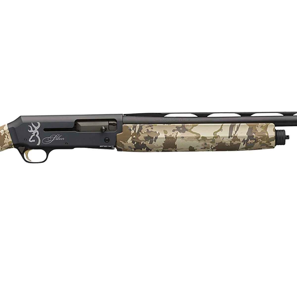 Browning Silver Field Matte Black 12 Gauge 3-1/2in Semi Automatic Shotgun - 26in - Camo Browning Silver Field Matte Black 12 Gauge 3-1/2in Semi Automatic Shotgun - 26in - Camo