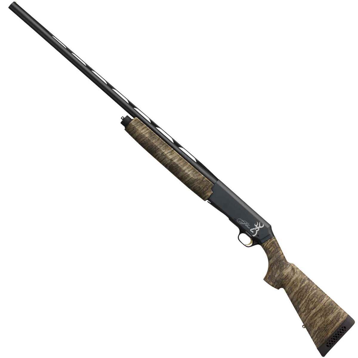 Browning Silver Field Mossy Oak Bottomlands Camo 12 Gauge 3-1/2in Semi Automatic Shotgun - 28in - Camo Browning Silver Field Mossy Oak Bottomlands Camo 12 Gauge 3-1/2in Semi Automatic Shotgun - 28in - Camo