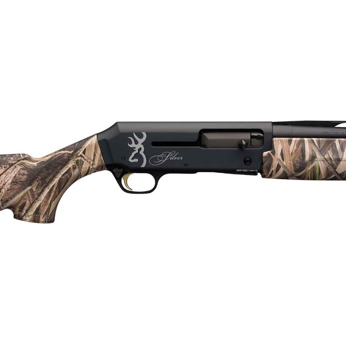 Browning Silver Field Mossy Oak Shadow Grass Habitat 12 Gauge 3-1/2in Semi Automatic Shotgun - 26in - Camo Browning Silver Field Mossy Oak Shadow Grass Habitat 12 Gauge 3-1/2in Semi Automatic Shotgun - 26in - Camo