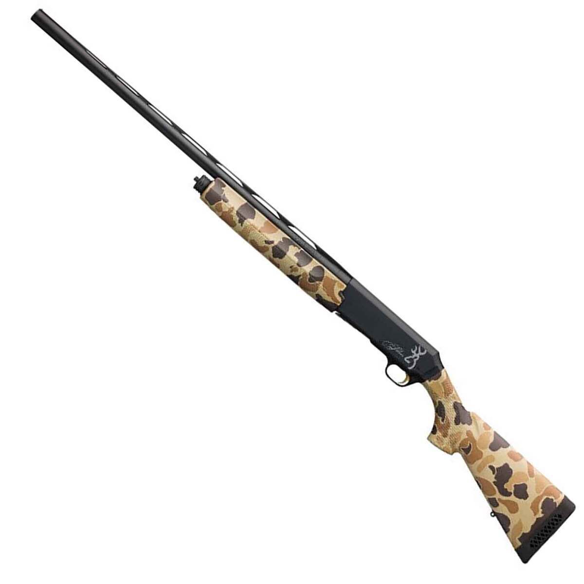 Browning Silver Field Vintage Tan 12 Gauge 3-1/2in Semi Automatic Shotgun - 26in - Camo Browning Silver Field Vintage Tan 12 Gauge 3-1/2in Semi Automatic Shotgun - 26in - Camo