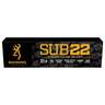 Browning SUB-22 22 Long Rifle 45gr RN Rifle Ammo - 100 Rounds