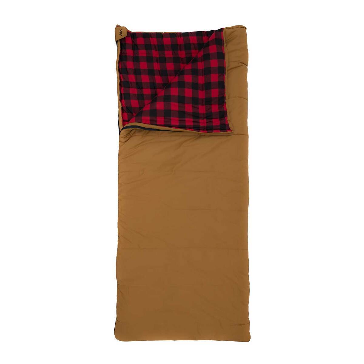 Browning Switchback 0 Degree Regular Rectangular Sleeping Bag - Brown - Brown Regular Browning Switchback 0 Degree Regular Rectangular Sleeping Bag - Brown - Brown Regular