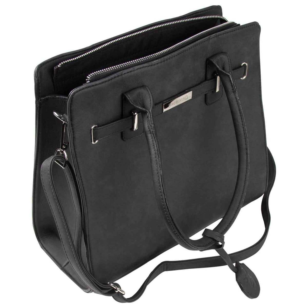 Browning Trudy Concealed Carry Handbag - Black - Black Browning Trudy Concealed Carry Handbag - Black - Black