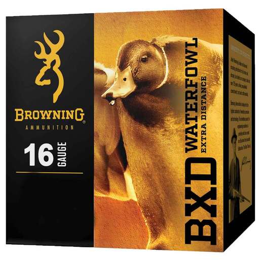Browning Wicked Wing XD 16 Gauge 2-3/4in #2 15/16oz Waterfowl Shotshells – 25 Rounds – #2
