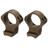 Browning X-Bolt 1in Low Scope Ring – Burnt Bronze - Burnt Bronze